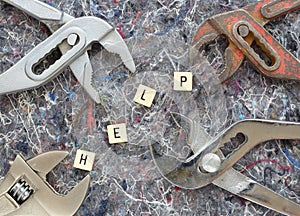 Help message Game tiles Aggresive adjustable pliers