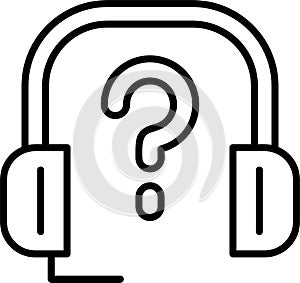 Help Outline Vector Icon