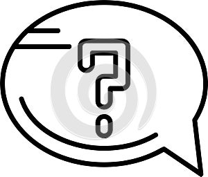 Help Outline Vector Icon