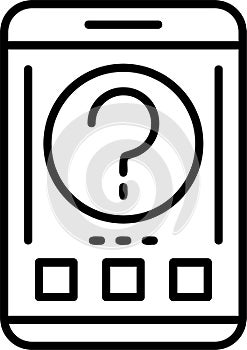 Help Outline Vector Icon