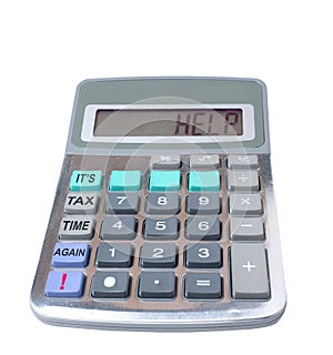 Help. It's tax time again.