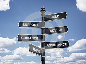 Help, support, advice, guidance, assistance and info crossroad s