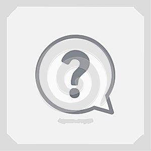 Help and Support Question Mark Symbol