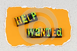 Help wanted business employment offer sign employer now hiring opportunity