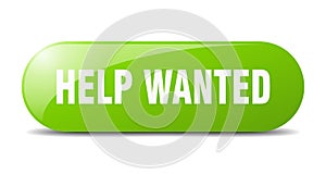 help wanted button. help wanted sign. key. push button.