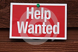 Help Wanted Sign