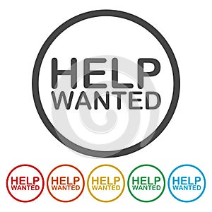Help Wanted Sign icon