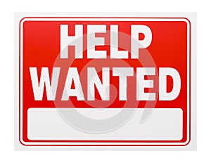 Help Wanted Sign photo