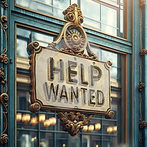 Help Wanted Sign: Seeking Talent