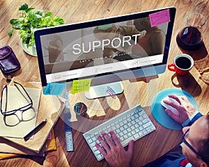 Helpdesk Support Information Support Concept