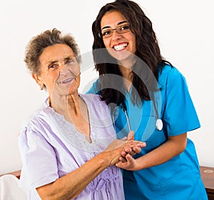 Helpful Nurses with Patients photo