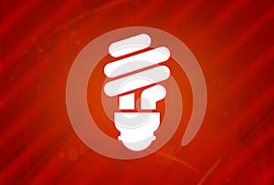 Helpful tips bulb icon isolated on abstract red gradient magnificence background