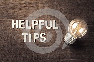 Helpful Tips Idea photo