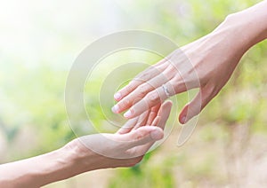 Helping hands