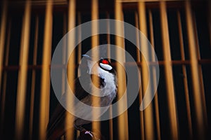 Helpless Caged Bird