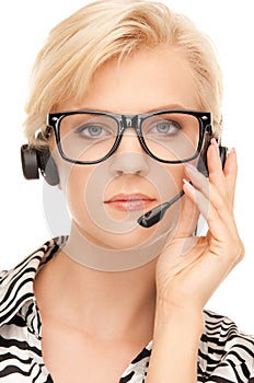 Helpline operator