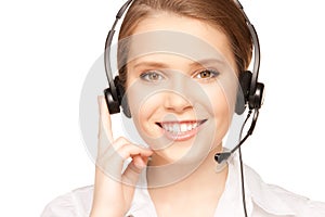 Helpline operator