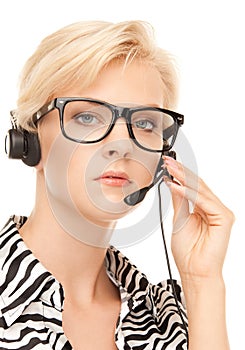 Helpline operator