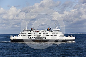 Helsinborg, sweden: scandlines ferry