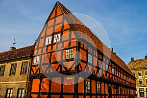 Helsingborg, Sweden: Jacob Hansens Hus is the oldest house in the swedish city of Helsingborg