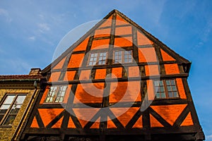 Helsingborg, Sweden: Jacob Hansens Hus is the oldest house in the swedish city of Helsingborg