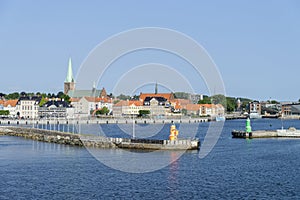 Helsingoer Harbour Panorama