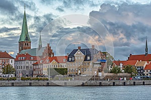 Helsingor Harbour Cityscape