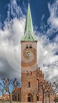 Helsingor Saint Olaf Church Facade