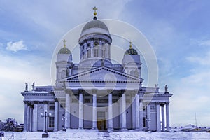 Helsinki Cathedral in Helskini, Finland