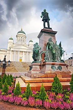 Helsinki city sculpture
