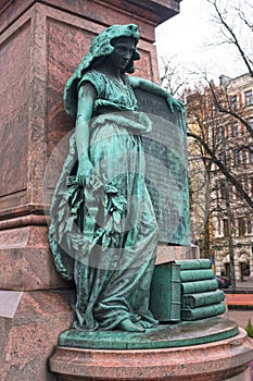 Helsinki city sculpture