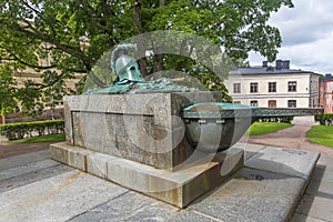 Monumental Grave Of Constructor In The Suomenlinna Fortress In H photo