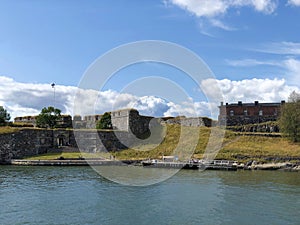 Helsinki, Finland. King`s Gate built  during 1753-1754, Suomenlinna, Sveaborg sea fortress