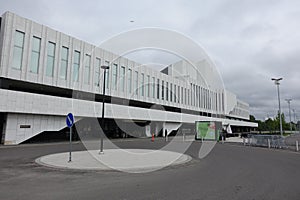 HELSINKI - 28 MAY: Finlandia Hall in Helsinki, Finland on 28 May 2016