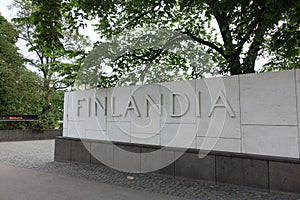 HELSINKI - 28 MAY: Finlandia Hall in Helsinki, Finland on 28 May 2016