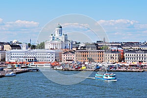 Helsinki, view from the sea