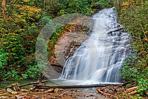 Helton Creek Falls In Georgia