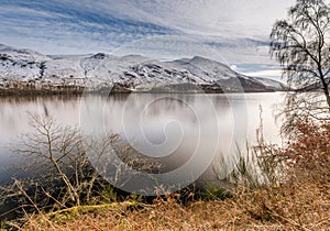 Helvellyn beyond Thirlmere Reservoir