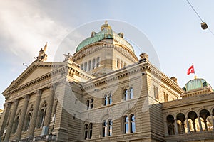 Helvetian confederation dome in Bern