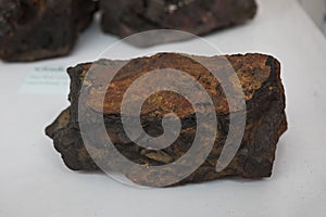 Hematite iron ore ;