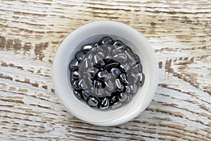 Hematite mineral texture as nice natural texture background close up