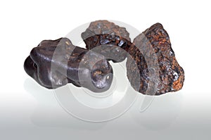 Hematite pebbles photo