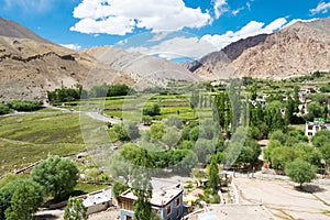 Hemis Shukpachan Village in Sham Valley, Ladakh, Jammu and Kashmir, India