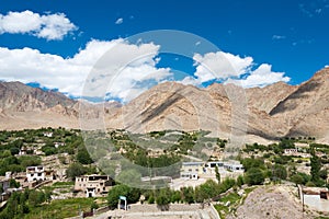 Hemis Shukpachan Village in Sham Valley, Ladakh, Jammu and Kashmir, India