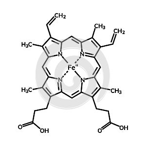 Hemoglobin haemoglobin chemical formula