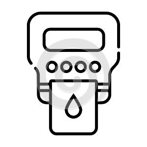 Hemoglobin vector icon