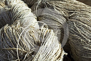 Hemp rope background