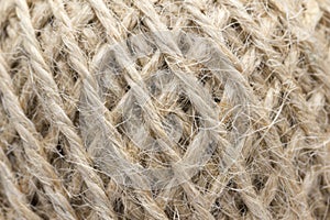 Hemp Rope Closeup Texture