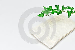 Hempen towel.