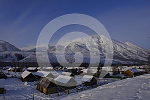 Hemu Village in winter